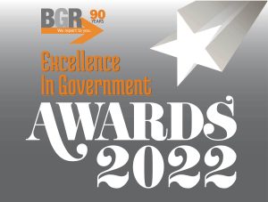 Logo for 2022 BGR Excellence in Government Awards